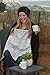 IntiMom Breastfeeding Nursing Cover, Wide for Full Coverage Up, Breathable 100% Cotton. Apron with Wide Strap and a Complimentary Pouch
