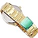 Vavna Men's Luxury Simple Casual Quartz Gold Plated Stainless Steel Watches for Men