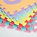 HemingWeigh Kid's Multicolored Numbers Puzzle Play Mat - Soft and Safe EVA Foam - Excellent for Day Care's, Play Rooms, Baby Rooms, and playgrounds