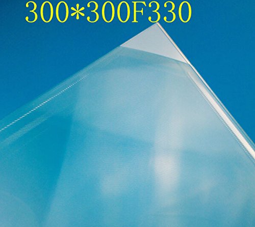 2-Pack Square Fresnel Lens 300*300MM Focal length 330MM Fivefold magnification, 2PCS/Unit, we are professional Fresnel Lens Manufacturer