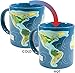 The Unemployed Philosophers Guild Climate Change Heat Transforming Color Changing Mug - Add Hot Coffee and Sea Levels Rise, Comes in Gift Box, 12oz