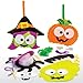 Halloween Sewing Kits For Kids Perfect For Halloween Children's Arts, Crafts And Decorating For Boys And Girls (Pack of 4)