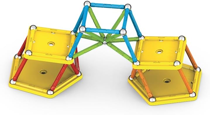 Painéis a Cor Conjunto de Construção Magnética Reciclada, Presente para Rapazes e Raparigas de 5, 6, 7, 8, 9, 10, 11, 12 e 13 anos, Construções Magnéticas, Jogos para Crianças.