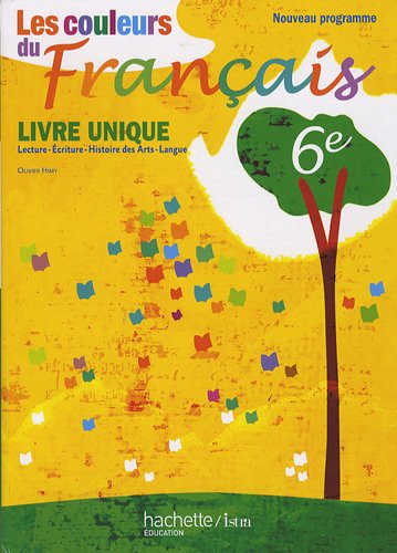 Les  couleurs du français, 6e