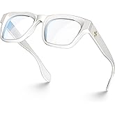 VISOONE Stylish Frame in Multiple Colors Blue Light Blocking Glasses for Men Women BONA
