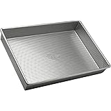 USA Pan Bakeware Rectangular Cake Pan, 9 x 13 inch, Nonstick & Quick Release Coating, Made in the USA from Aluminized Steel