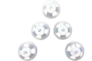 Jungle Care Hearing Aid Ear Piece Open Dome 9mm 5-Pack Comfortable PSAP (Personal Sound Amplifiers Product) Kit Ear Tips Invisible, Perfect for Open Air (Open fit), Except for RIC