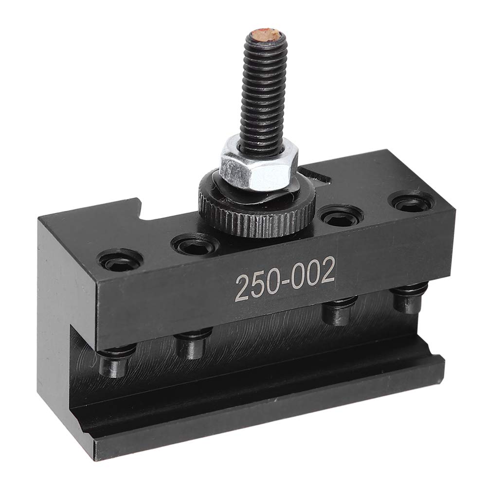 CNC Lathe Tool Holder Tool Post High-Carbon Steel for Mechanical Processing (250-002)