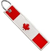 Flag Keychain Tag with Key Ring, EDC for Motorcycles, Scooters, Cars and Gifts