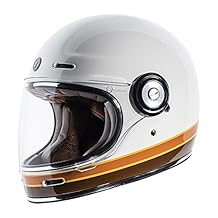 TORC T102ISO24 Retro Full Face Fiberglass Motorcycle Helmet With Graphic