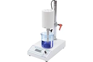 CILDON High Speed Homogenizer Lab Disperser Emulsifier, 8000-22000 RPM Speed Adjustable, 5-1000Ml Processing Capacity, W/ 2 Working Heads(12Mm&18Mm, Length 120Mm) 220W Homogenizer
