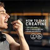 Applied Nutrition Creatine Monohydrate 3000mg Capsules 120ct 30 Servings view 3