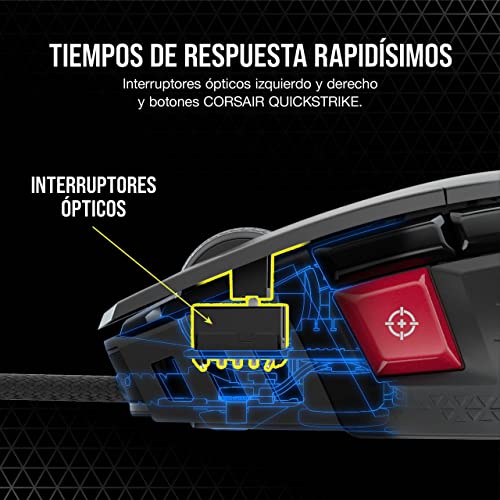 M65 RGB ULTRA Ratón para Juegos FPS Ajustable - Negro