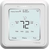 Honeywell TH6220WF2006/U Lyric T6 Pro Wi-Fi Programmable Thermostat with Stages Up to 2 Heat/1 Cool Heat Pump or 2 Heat/2 Cool Conventional