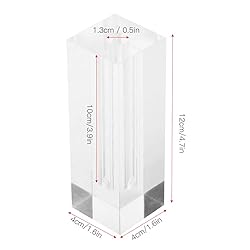 Ejoyous Acrylic Rose Display Stand, Rectangular