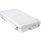 Transparent Crystal Case Clear Hard Cover Shell Compatible for Nintendo DSL NDS Lite NDSL Console
