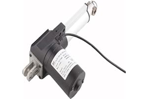 AZINGYSAIL 12V Stroke Lifter Electric Putter Rod 6000N/1320LBS Motor Linear Actuator 2~24",Linear Actuator Max Lift Stroke Electric Motor Stroke Heavy Duty Linear Actuator for Medical Auto Car (50mm(2inch))