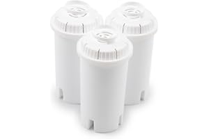 JOEY'Z Replacement Filters for Brita Water Filter, Pitchers, Dispensers, Brita Water Pitcher, NSF Certified Pitcher Water Filter Pack of 3 Brita Filter Replacement