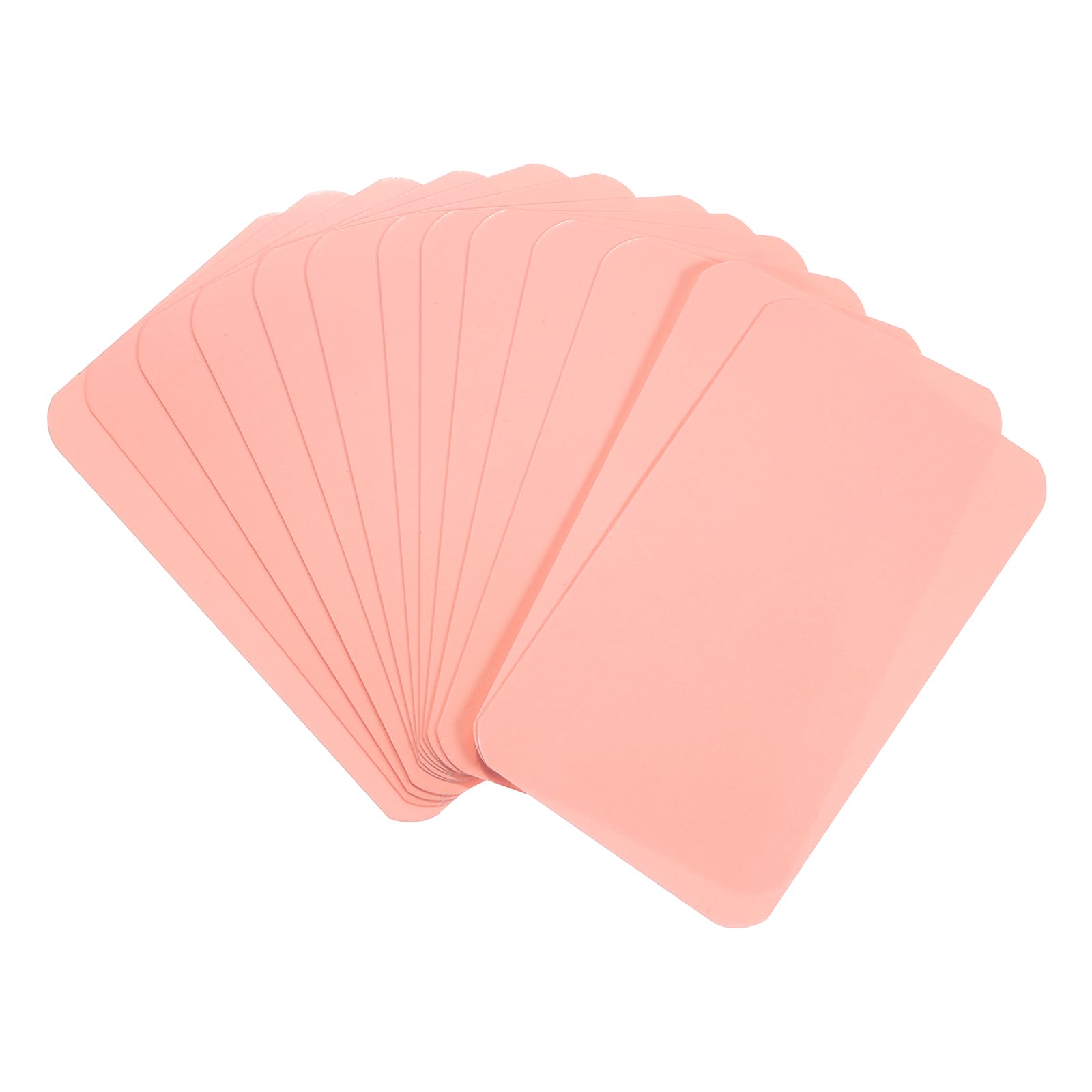 YOKIVE 300 Pcs Blank Paper Business Cards with Smooth Surface, for Indexing and Taking Notes, Great for Office, Home, Daily DIY (Pink, 3.5" x 2")