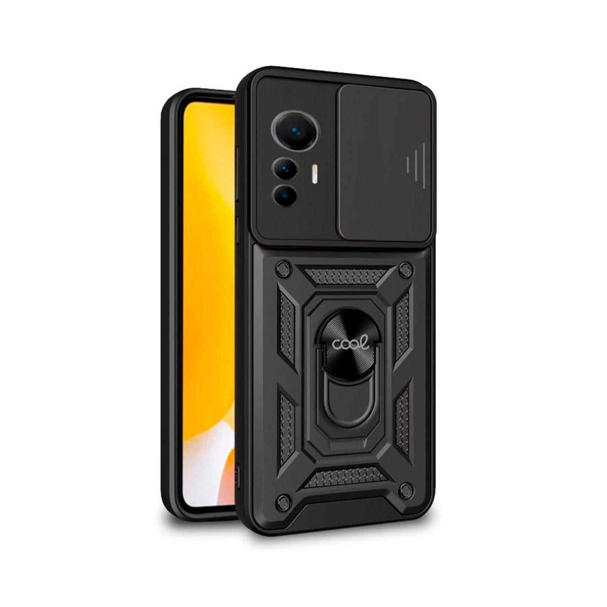 Cool Case for Xiaomi 12 Lite Hard Ring Black
