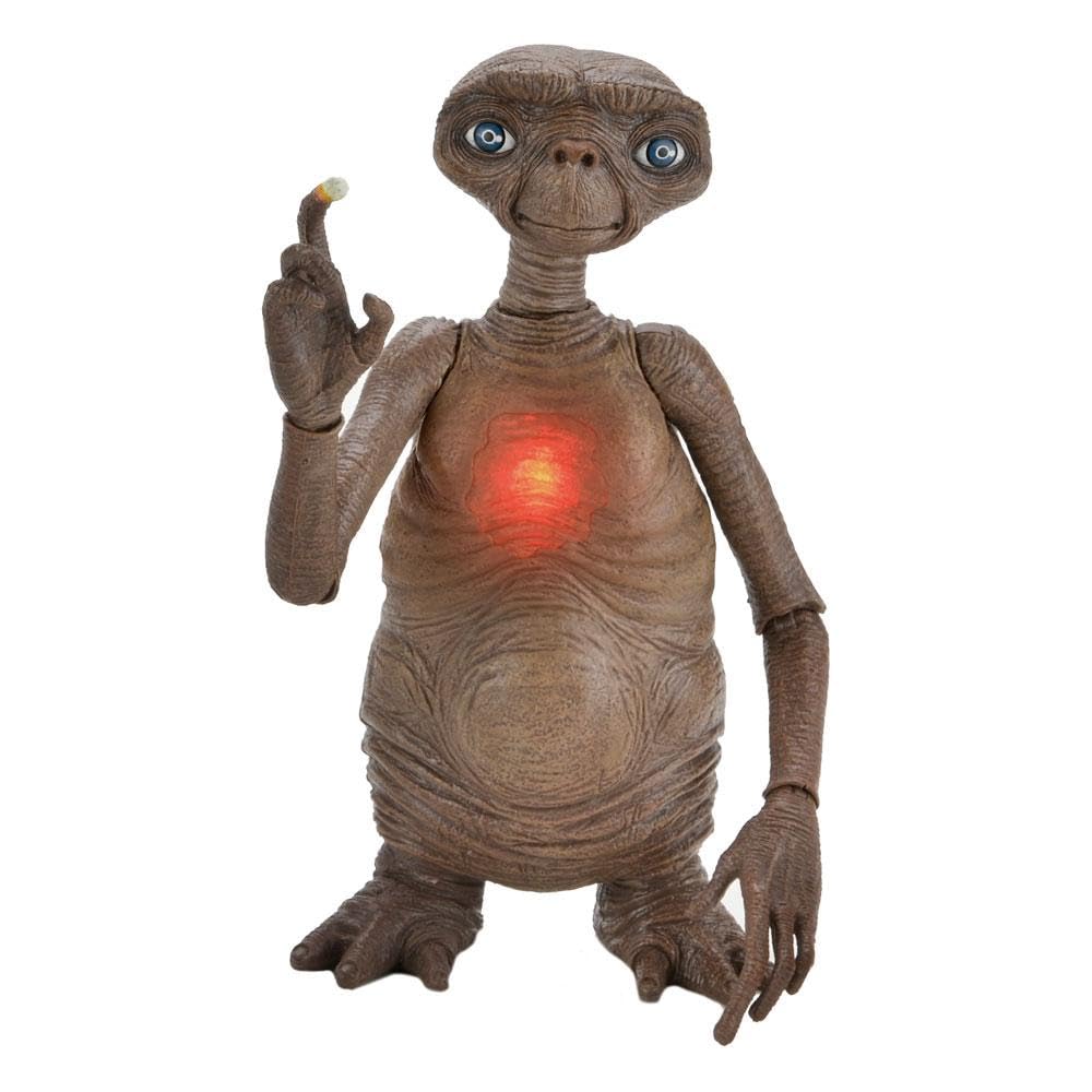 NECA Official E.T. With Light Ultimate 7" Action Figure