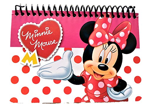 Disney Authentic Licensed Spiral Autograph Book Memo Notepad (Minnie Mouse)