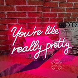 YOU’RE LIKE REALLY PRETTY Pink USB Powered large