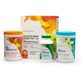 Youngevity Healthy Body Start Pak 2.0 Complete Nutrition, 3 Product Set | 60 minerals, 16 vitamins, 12 amino acids, 6 essential fatty acids, whole foods, prebiotics, probiotics, bone health formula