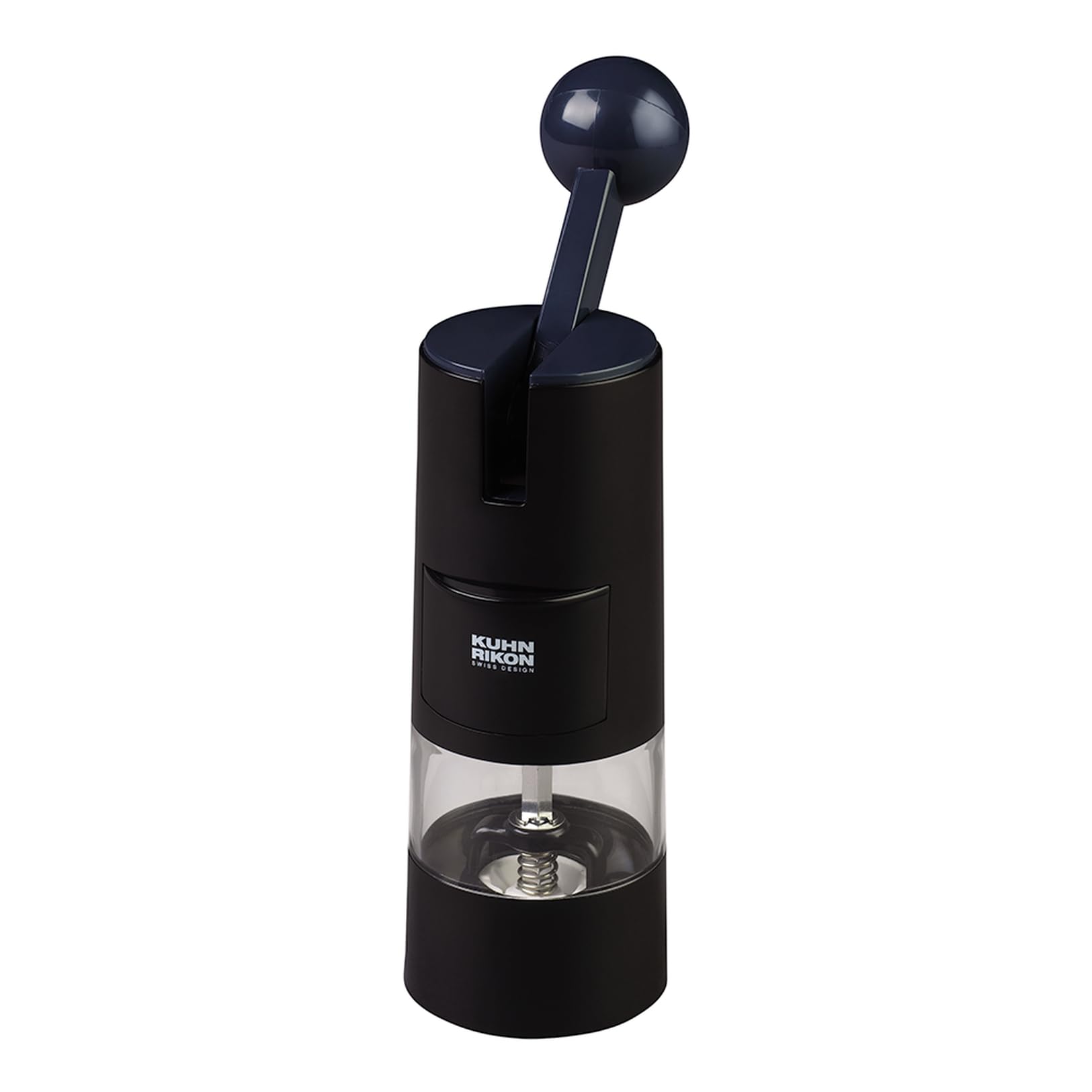 KUHN RIKON 25550 Spice Ratchet Grinder in black, 5.8 x 5.8 x 21.5 cm