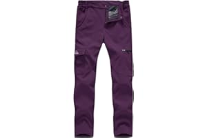 Gopune Women's Waterproof Windproof Outdoor Hiking Snow Ski Insulated Pants