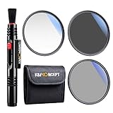 K&F Concept 62mm UV/CPL/ND Professional Lens Filter
