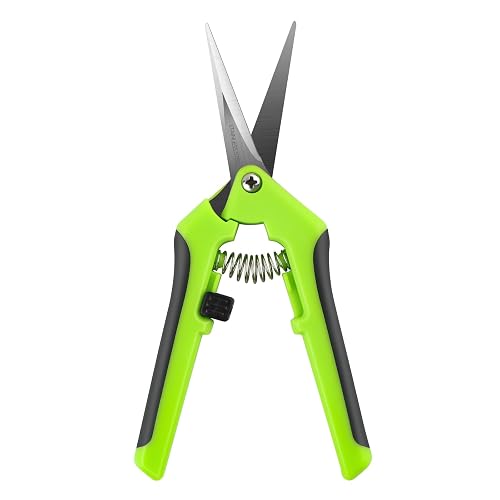 Briartw Ergonomic Spring-Action Scissors,Spring-Loaded Craft Shears ...