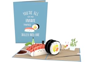 Lovepop Everyday Pop-Up Card for Her, Him, Girls, Boys - 3D Love Greeting Cards - Favorite Things - 5" x 7" - Blank Note Card & Envelope Included