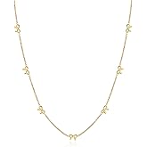 YADUDA Gold Bow Necklace for Women 18K Gold Plated CZ Dainty Bow Pendant Choker Necklace Cute Small Tiny Bow Station Choker Chain Necklace Trendy Jewelry Gift