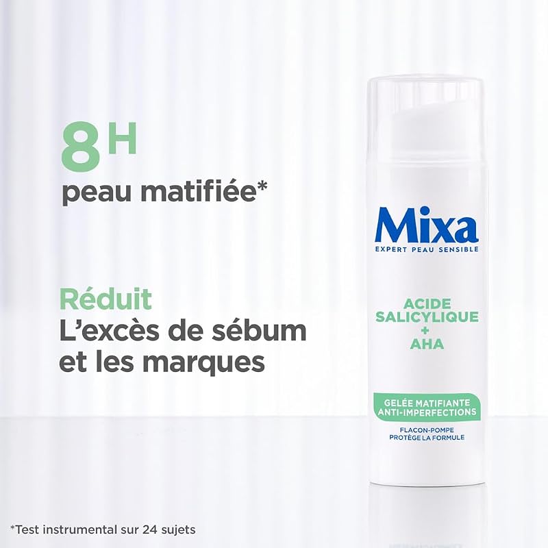Gelée Matifiante Anti-Imperfections Peaux Grasses Acnéiques 50ml