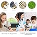Wireless Digital Microscope,Gruper Wifi Handheld Microscope with 2MP Camera 1080P HD Video Recorder,50x to 1000x Magnification,8 LED Lights Kids Microscope for iPhone/iPad/Android phone(Black)