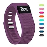 Fitness Tracker,Teslasz Bluetooth 4.0 Sleep Monitor Calorie Counter Pedometer Sport Activity Tracker for Android and IOS Smart Phone (Purple)