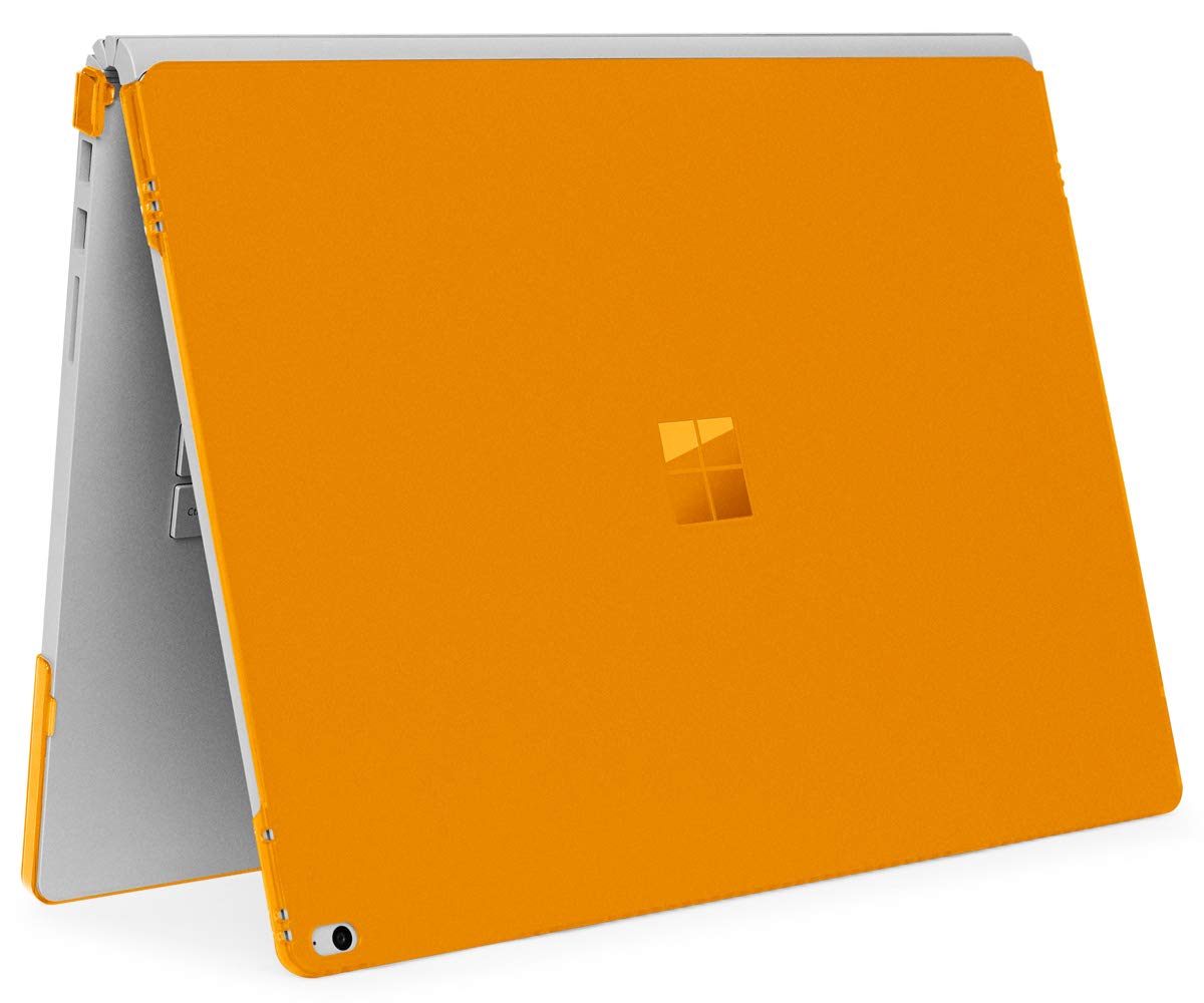 mCover Hard Shell Case for 15-inch Microsoft Surface Book 2/3 Computer (Orange) — image 1