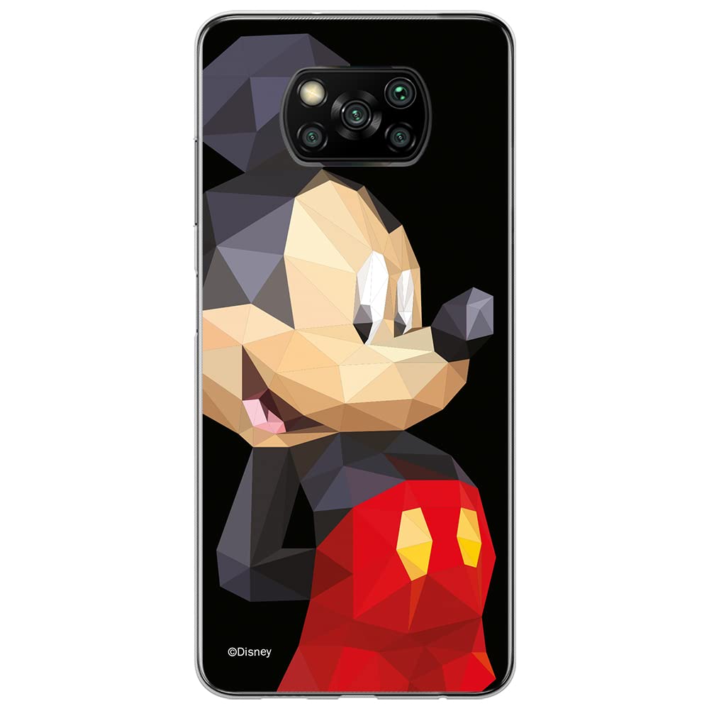 ERT GROUP mobile phone case for Xiaomi POCOPHONE X3 original and officially Licensed Disney pattern Mickey 024 optimally adapted to the shape of the mobile phone, case made of TPU