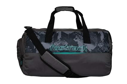 Fastrack Polyester 18.5 inches Grey Travel Duffle (A0718NGY01)