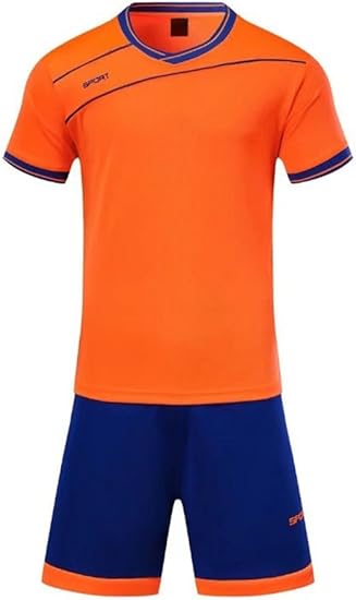 Amazon Bozevon メンズ ボーイズ スポーツウェア サッカー服 Tシャツ ショーツパン セット トレーニング コンペ スポーツ コスチューム サッカー フットサル メンズ 通販