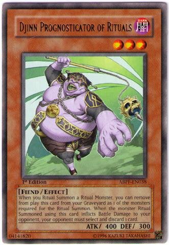 Yu-Gi-Oh! - Djinn Prognosticator of Rituals (ABPF-EN038) - Absolute Powerforce - 1st Edition - Rare