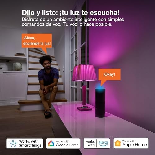 Lámpara LED SMART+ Mate A60 bombilla E27 RGBW