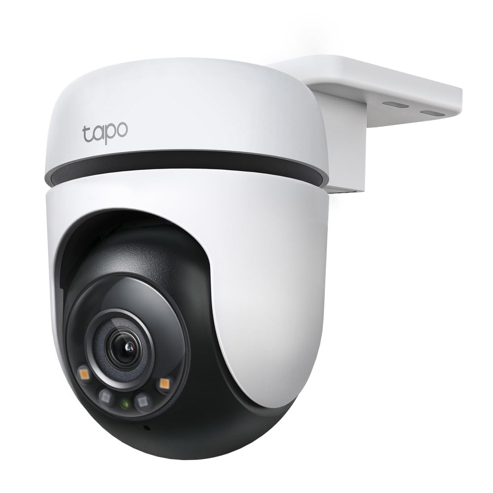 Photo 1 of Tapo TP-Link 2K Outdoor Pan/Tilt Security Wi-Fi Camera, 360° View, Motion Tracking, Compatible with Alexa & Google Home, Night Vision, Free AI Detection, Up to 512GB Storage, C510W