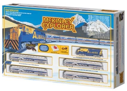 bachmann mckinley explorer ho train set