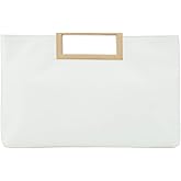 CHARMING TAILOR Fashion PU Leather Handbag Stylish Women Convertible Clutch Purse