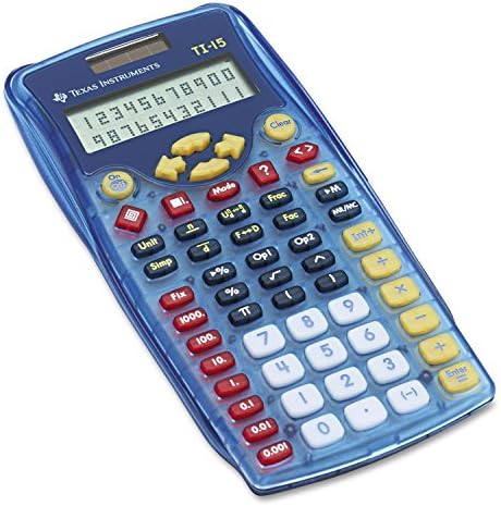 Texas Instruments TI-15 Explorer Elementary Calculator TI15