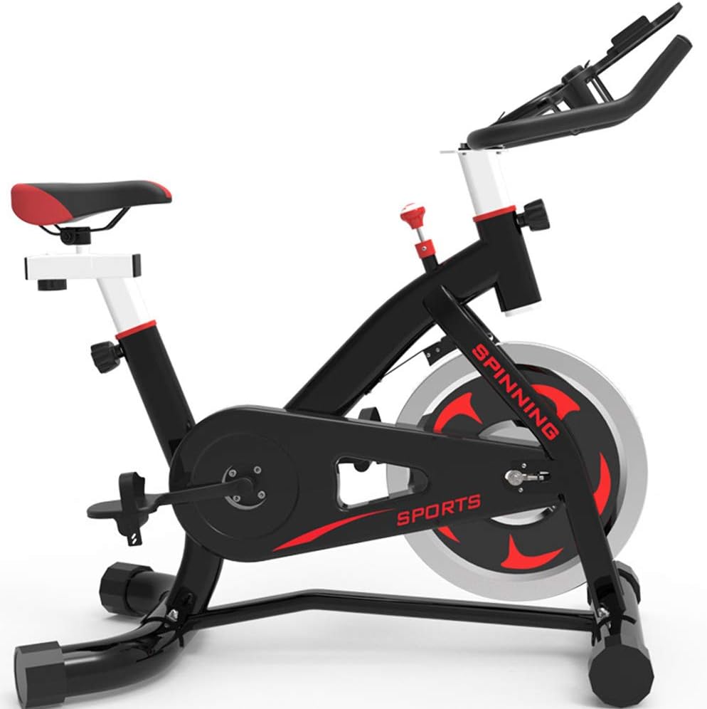 YKHOME Professional Indoor Exercise Bikes,with Electronic Meter Display: scan, Speed, time, Distance, Calories Spin Bike Cardio Workout