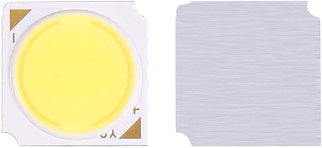 othmro cob led chip module square led board 300ma 10w pure white 6500k 10 pcs