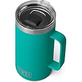 YETI Rambler 24 oz Mug, Vacuum Insulated, Stainless Steel with MagSlider Lid